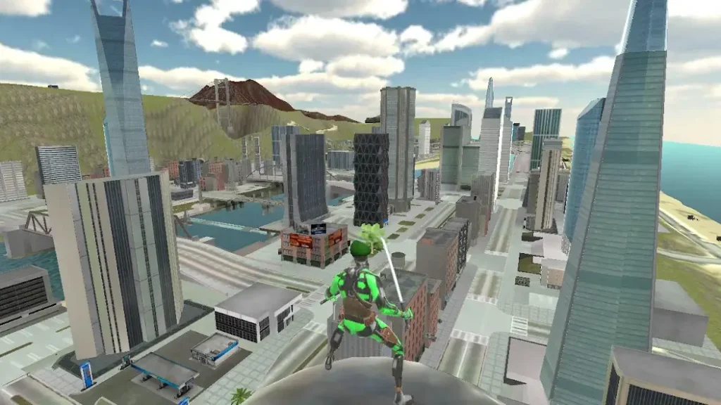 vegas crime rope hero simulator mod apk (1)