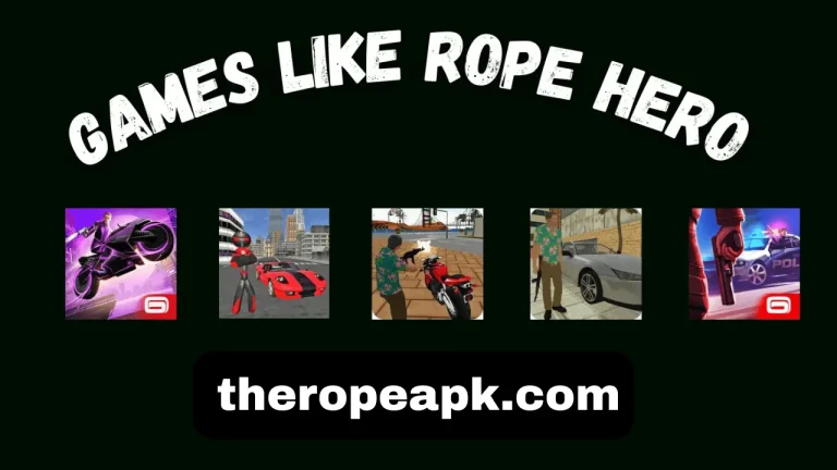 Best Games Like Rope Hero Vice Town (Top Alternatives for Android) in 2025