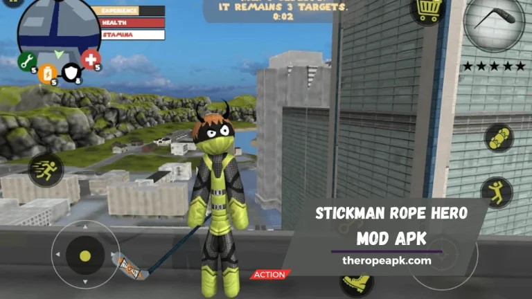 Stickman rope hero mod apk