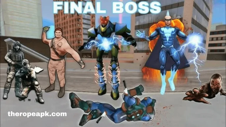 Best Rope Hero Vice Town Fighting Techniques